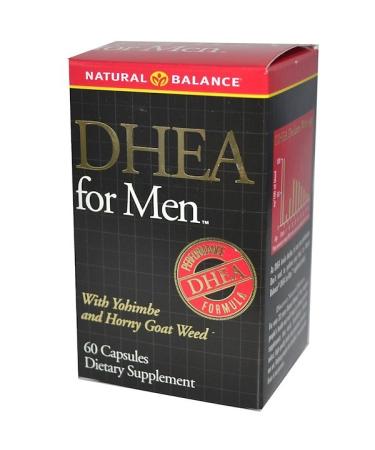 Natural Balance DHEA for Men 60 Capsules