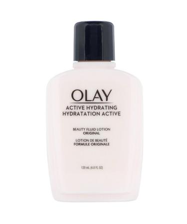 Olay Active Hydrating Beauty Fluid Lotion Original 4 fl oz (120 ml)