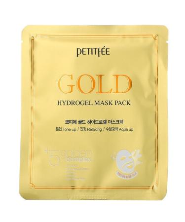 Petitfee Gold Hydrogel Beauty Mask Pack 5 Sheets