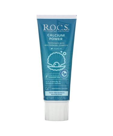 R.O.C.S. Calcium Power Toothpaste 3.3 oz (94 g)