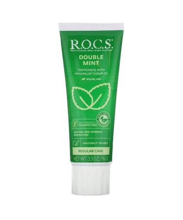 R.O.C.S. Double Mint Toothpaste  3.3 oz (94 g)