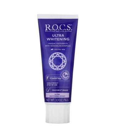 R.O.C.S. Ultra Whitening Toothpaste 3.3 oz (94 g)