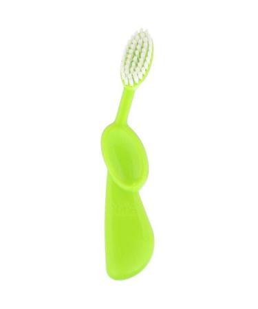 RADIUS Kids Brush 6 Years + Extra Soft Right Hand Lime Green 1 Toothbrush