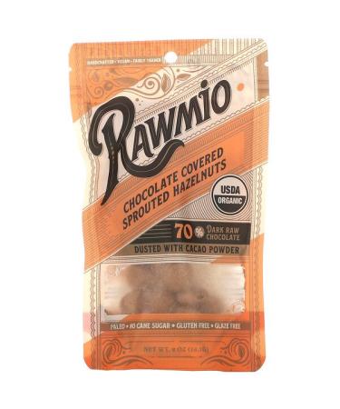 Rawmio Chocolate Covered Sprouted Hazelnuts 2 oz (56.7 g)
