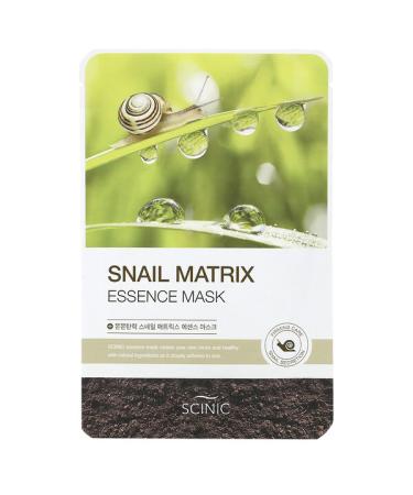 Scinic Snail Matrix Essence Beauty Mask 1 Sheet 0.67 fl oz (20 ml)
