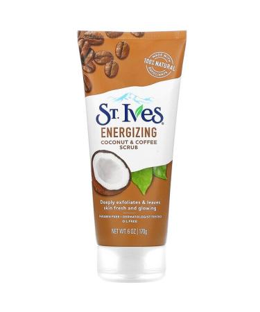 St. Ives Energizing Coconut & Coffee Scrub 6 oz (170 g)