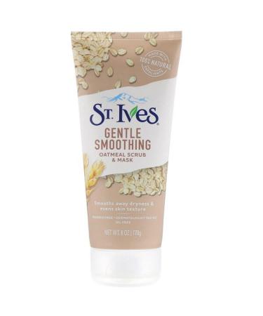 St. Ives Gentle Smoothing Oatmeal Scrub & Beauty Mask 6 oz (170 g)