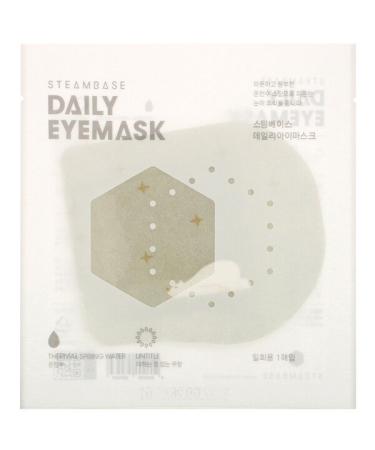 Steambase Daily Eyemask Unscented 1 Mask