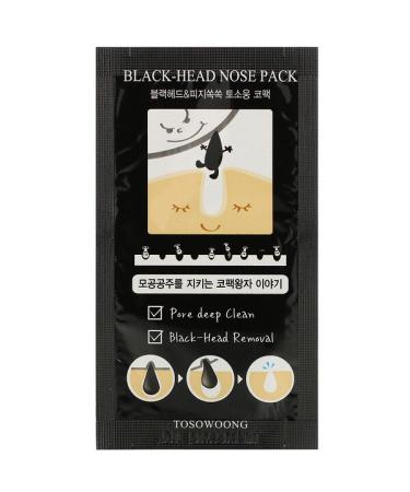 Tosowoong Black-Head Nose Pack  8 Sheets