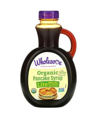 Wholesome Organic Pancake Syrup Lite 20 fl oz (591 ml)