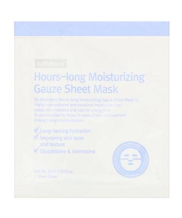 Wishtrend Hours-Long Moisturizing Gauze Sheet Mask 1 Sheet 1.01 fl oz (30 ml)
