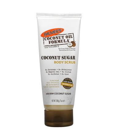 Palmer's Coconut Oil Formula with Vitamin E Coconut Sugar Body Scrub 7 oz (200 g)