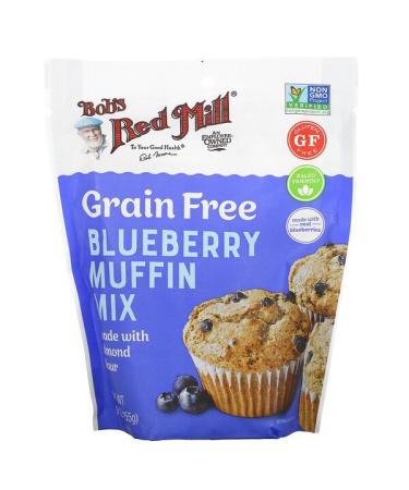 Bob's Red Mill Grain Free Blueberry Muffin Mix Made With Almond Flour 9 oz (255 g)