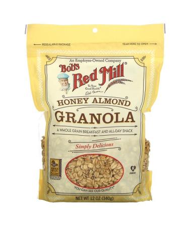 Bob's Red Mill Honey Almond Granola 12 oz ( 340 g)