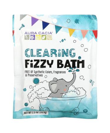 Aura Cacia Kids Clearing Fizzy Bath 2.5 oz (70.9 g)