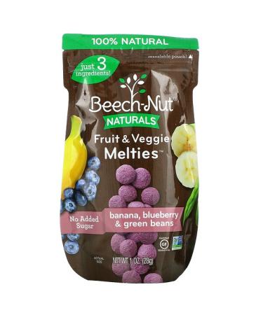 Beech-Nut Fruit & Veggie Melties Stage 3 Banana Blueberry & Green Beans 1 oz (28 g)