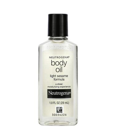 Neutrogena Body Oil Light Sesame Formula 1 fl oz (29 ml)