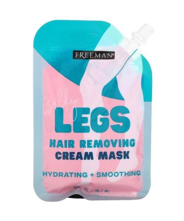 Freeman Beauty Silky Legs Hair Removing Cream Mask 3 fl oz (88.7 ml)