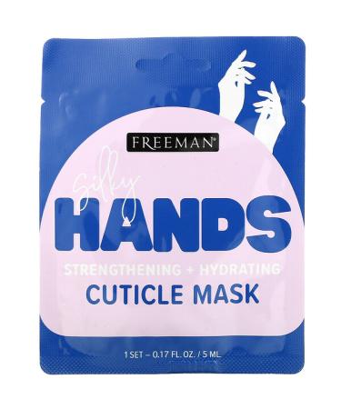 Freeman Beauty Silky Hands Cuticle Mask 1 Pair 0.17 fl oz (5 ml)