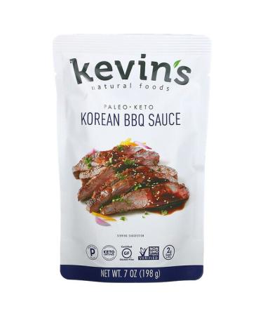 Kevin's Natural Foods Korean BBQ Sauce Mild 7 oz (198 g)