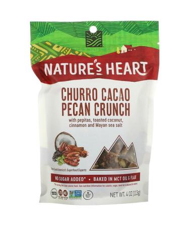 Nature's Heart Churro Cacao Pecan Crunch 4 oz (113 g)