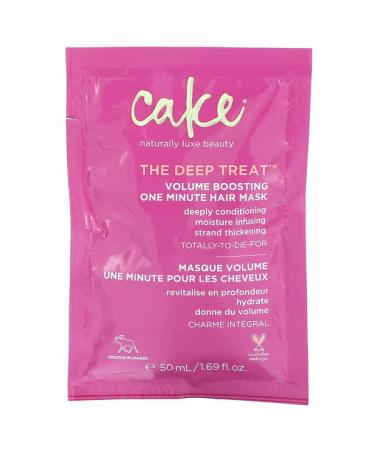Cake Beauty The Deep Treat Volume Boosting One Minute Hair Mask 1.69 fl oz (50 ml)