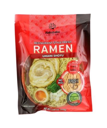 Hakubaku Ramen Umami Shoyu 3.88 oz (110 g)