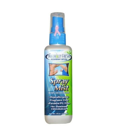 Naturally Fresh Spray Mist Body Deodorant 4 fl oz (120 ml)