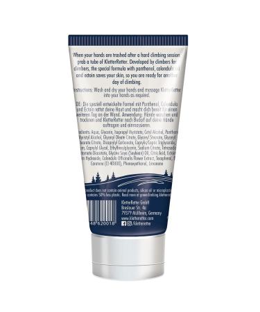 Climbing Rescuer Hand Cream for Climbers & Boulderers - 3 x 75ml | Panthenol Calendula Oil & Ectoin - Quick Absorption Non-Sticky - Buy Online on GoSupps.com