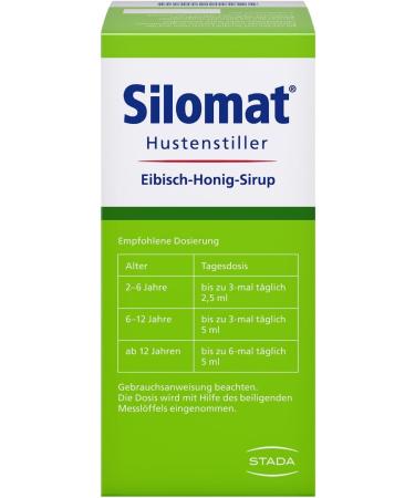 Buy Silomat Eibisch Honey Syrup - Natural Cough Relief for Kids & Adults - 100ml - Soothing Dry & Irritable Cough - Buy Online on GoSupps.com
