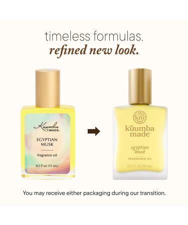 KUUMBA MADE Egyptian Musk & Sandalwood Fragrance Oil - 0.5 Fl Oz (Pack of 1) - Buy Online on GoSupps.com