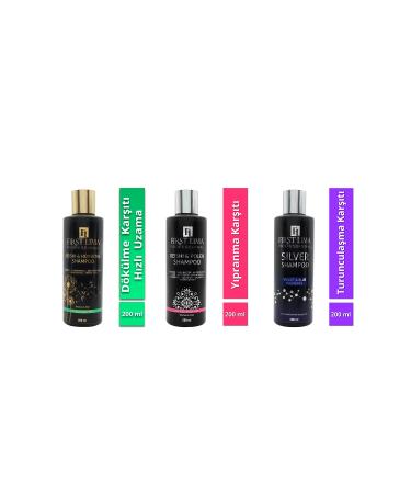 First Lima Professional Fast Growth and Anti-Falling Anti-Wear Anti-Orange 3-Piece Shampoo Care Set - Buy Online on GoSupps.com