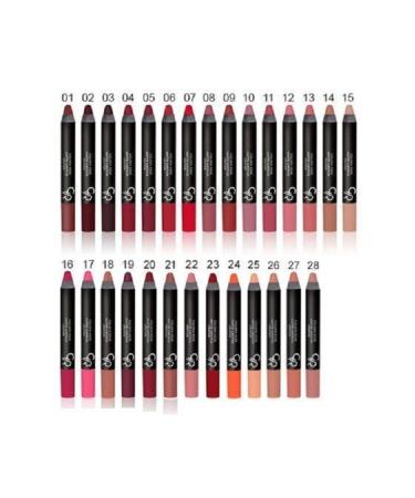 Golden Rose Matte Lipstick Crayon Lipstick No: 24 - Buy Online on GoSupps.com