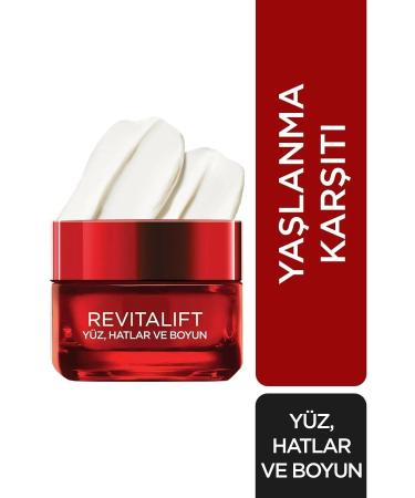 L'Oreal Paris Revitalift Face Lines & Neck Anti-Wrinkle and Firming Care Cream 50 Ml Kzmprt - Buy Online on GoSupps.com