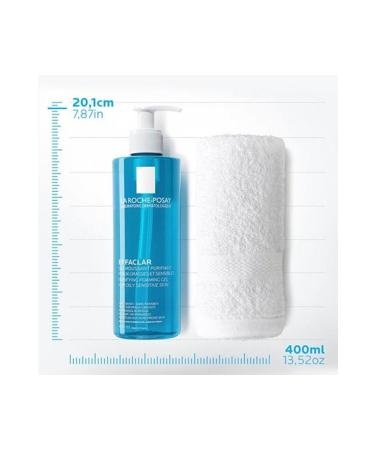 La Roche Posay Effaclar Skin Cleansing and Purifying Gel - 400 Ml - Buy Online on GoSupps.com