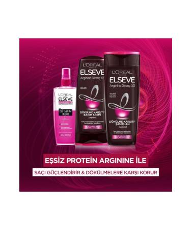 L'Oreal Paris Loreal Elseve Arginine Resistance X3 Anti-Loss Conditioner 360ml - Buy Online on GoSupps.com