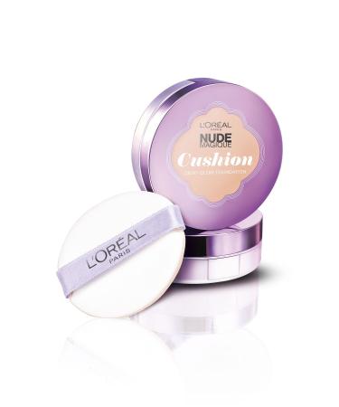 L'Oreal Paris Liquid Compact Foundation - Nude Magique Liquid Cushion Foundation 06 Rose Beige 3600523161553 - Buy Online on GoSupps.com