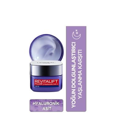 L'Oreal Paris Loreal Paris L'or al Paris Revitalift Filler Intensive Plumping Anti-Aging Night Cream - Buy Online on GoSupps.com