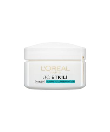 L'Oreal Paris Loreal Triple Effect Freshness Intensive Moisturizing Gel Cream 50 Ml - Buy Online on GoSupps.com