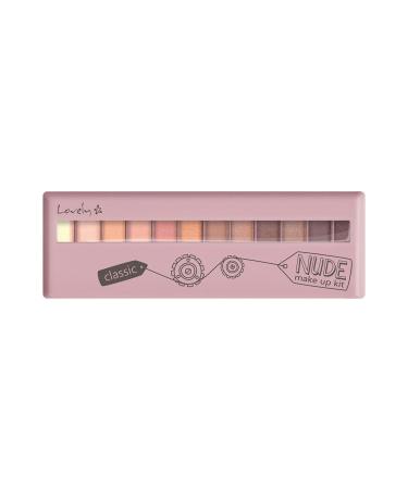 Lovely Brand: Nude Eyeshadow Palette Classic Category: Eyeshadow - Buy Online on GoSupps.com