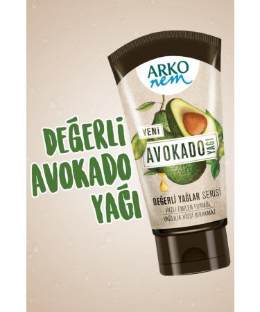 Arko Nem Nem Valuable Oils Avocado Oil Hand and Body Cream 250 Ml + 60 Ml - Buy Online on GoSupps.com