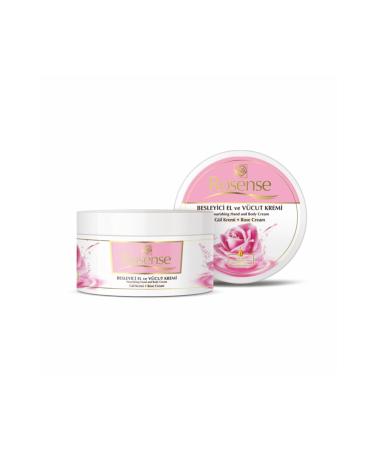 Rosense Nourishing Hand and Body Rose Cream - 250 ml - Buy Online on GoSupps.com