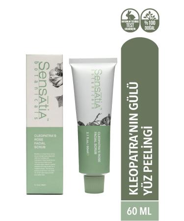 Sensatia Botanicals Cleopatra's Rose Facial Scrub 60 ml - Buy Online on GoSupps.com