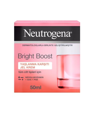 Neutrogena Bright Boost Anti-Aging Gel Cream 50 Ml - Buy Online on GoSupps.com