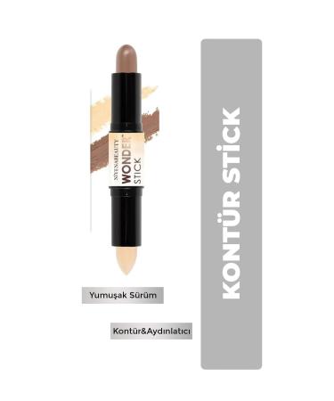N YENABEAUTY Contour & Illuminating Wonder Stick Light Tone - Buy Online on GoSupps.com