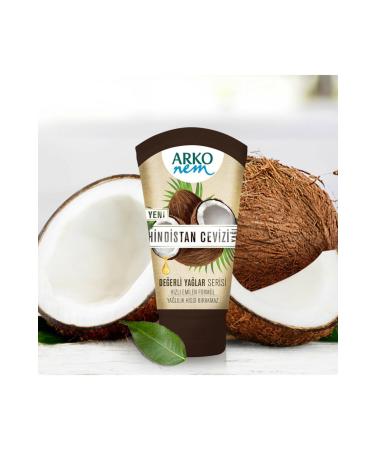 Arko Precious Oils Coconut Moisture Cream 60 ml - Buy Online on GoSupps.com