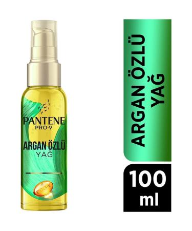 Pantene Pro-v Silky Softness and Shine Argan Essence Hair Care Oil 100 ml - Buy Online on GoSupps.com