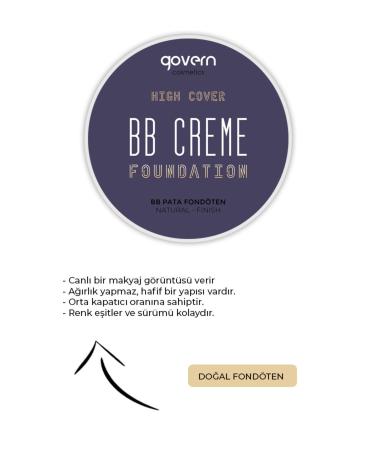 govern Pro Natural Foundation - Bb Pata Cream Foundation - Wheat Skin - Buy Online on GoSupps.com