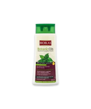 Bioblas Botanic Oils Shampoo Nettle Oil Shampoo for Fine & Weak Hair 360 Ml X 2 Pieces - Buy Online on GoSupps.com