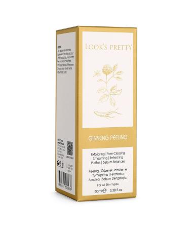 looks pretty Ginseng Extract Dead Skin Remover Renewing Brightening Facial Peeling 100 Ml - Buy Online on GoSupps.com